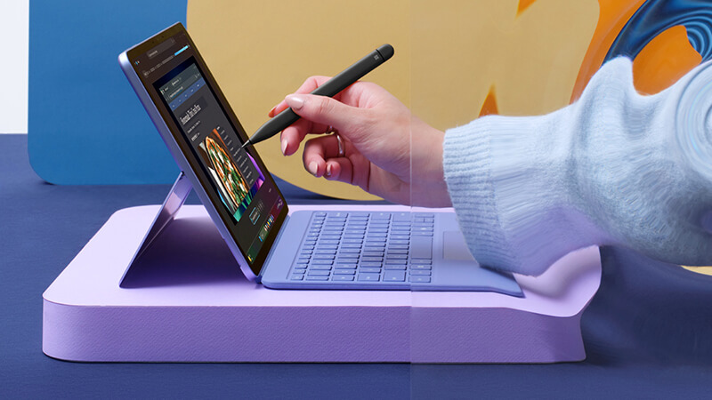Surface Pro 12inch – Ocean Snapdragon X Plus RAM 16GB SSD 256GB Mới